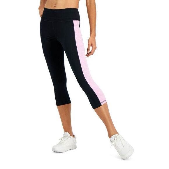 ID Ideology Colorblocked Cropped Leggings, Created for Macy's Size Small - Picture 1 of 3